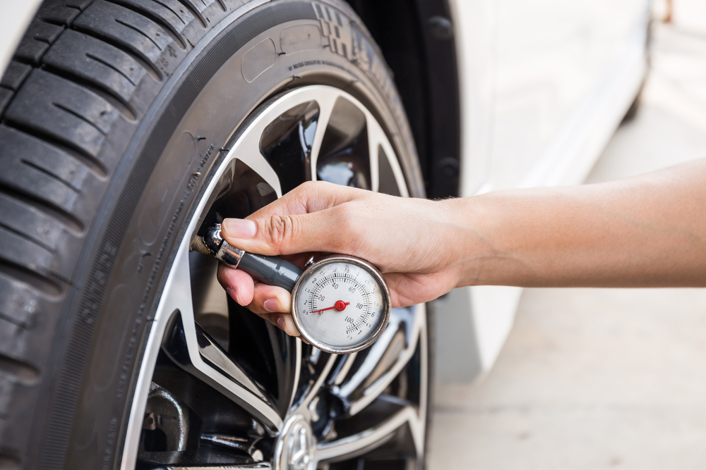 Maintaining proper tire inflation to avoid broken belts in the tire