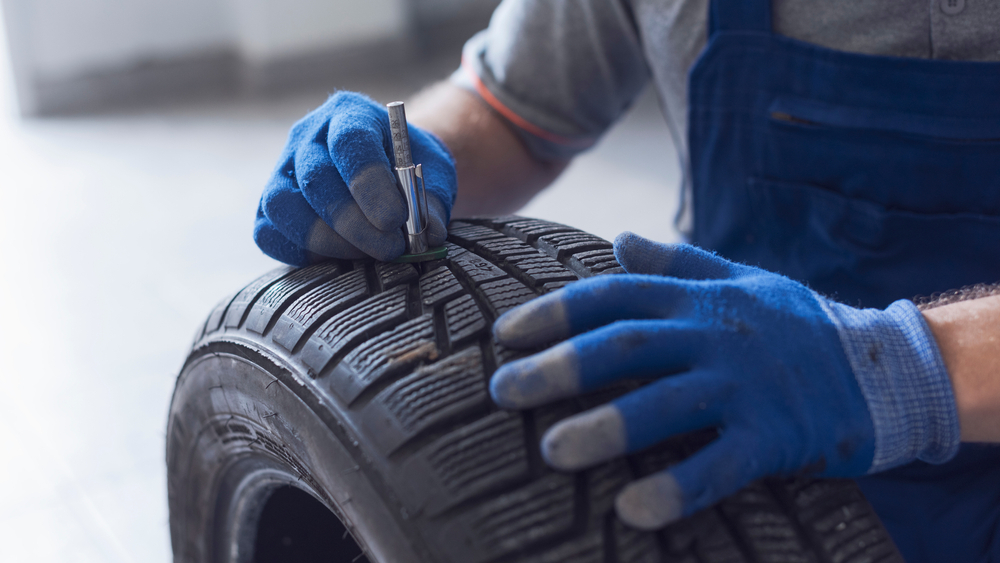 Regularly check your tires' tread depth