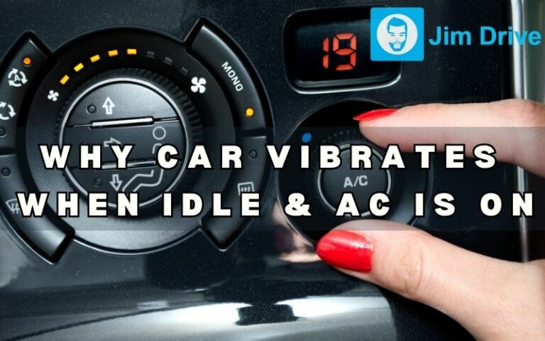 why car vibrates when idle and ac is on