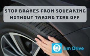 how to stop brakes from squeaking without taking tire off